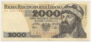 1979 2000 zł, złotych Mieszko, seria AL