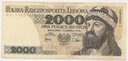 1979 2000 zł, złotych Mieszko, seria BE