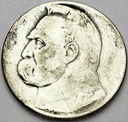 2 zł złote 1934 Józef Piłsudski SREBRO
