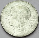 10 zł złotych 1932 Głowa kobiety babka SREBRO (36)