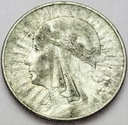 10 zł złotych 1932 Głowa kobiety babka SREBRO (40)