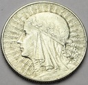 5 złotych 1933 Głowa kobiety, Polonia SREBRO (41)