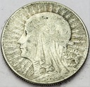 5 złotych 1933 Głowa kobiety, Polonia SREBRO (45)
