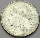 10 zł złotych 1932 Głowa kobiety babka SREBRO (46)