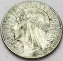 10 zł złotych 1932 Głowa kobiety babka SREBRO (49)