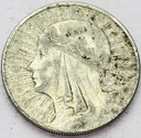 10 zł złotych 1932 Głowa kobiety babka SREBRO (50)