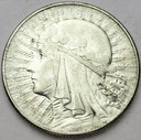 5 złotych 1934 Głowa kobiety, Polonia SREBRO (50)