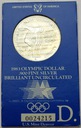 USA 1 Dolar 1983 Olimpiada Los Angeles SREBRO (1)