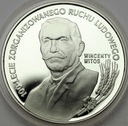 10 zł złotych 1995 Wincenty Witos Ruch Ludowy