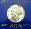 50 zł złotych 1972 Fryderyk Chopin