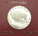 100 zł 1977 Żubr Ochrona Środowiska PRÓBA RZADKA