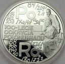 20 zł złotych 1998 Skłodowska Polon i Rad POŁYSK