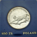 100 zł złotych 1979 Ryś Ochrona Środowiska