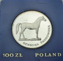100 zł złotych 1981 Koń Ochrona Środowiska POŁYSK