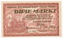 1921 Górny Śląsk Siemianowice Dwie Marki RZADKI