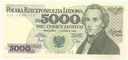 1982 5000 zł złotych Chopin seria CN