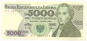 1988 5000 zł złotych Fryderyk Chopin seria CT (2)