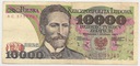 1988 10000 zł złotych Wyspiański, seria AC