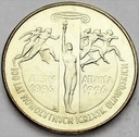 2 zł, złote 1995, 100 lat igrzysk Ateny Atlanta