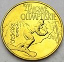 2 zł złote 1998 Nagano Zimowe Igrzyska Olimpijskie