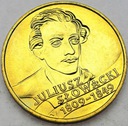 2 zł, złote 1999 Juliusz Słowacki