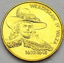 2 zł, złote 1999 Władysław IV Waza