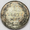 WOLNE MIASTO KRAKÓW - 1 Złoty 1835 RZADKI ŁADNY