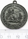 Medal 1874 Andenken Łódżer Burgerschutzengilde