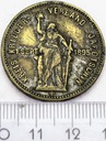 Medal 1895 Jarocin Kreiskriegerverband Jarotschin