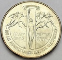2 zł, złote 1995, 100 lat igrzysk Ateny Atlanta