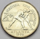 2 zł, złote 1995, Atlanta Zapasy