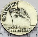 Medal MS Józef Piłsudski 1935 Pierwsza Podróż