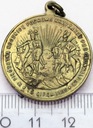 Medal Król Władysław Jagiełło Królowa Jadwiga 1910