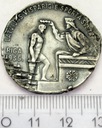 Medal Litwa Ryga 1935 Dzień sportu Latvijas Sporta