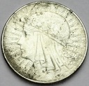 5 złotych 1933 Głowa kobiety, Polonia SREBRO