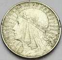 10 zł złotych 1932 Głowa kobiety, babka SREBRO