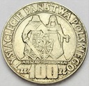 100 zł złotych 1966 Mieszko Dąbrówka Millenium