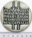 Medal Za Zasługi Dla 1 Warszawskiego Pułku Czołgów