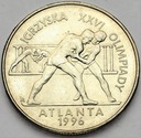2 zł, złote 1995, Atlanta Zapasy