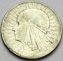 5 zł złotych 1932 Głowa kobiety, Polonia SREBRO