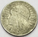 5 zł złotych 1933 Głowa kobiety, Polonia SREBRO