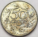 50 gr, pięćdziesiąt groszy 1938
