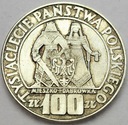 100 zł złotych 1966 Mieszko Dąbrówka Millenium