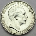 Niemcy 3 Marki Drei Mark 1908 A. Prusy