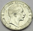 Niemcy 5 marek 1907 A. Prusy SREBRO