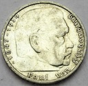 Niemcy 5 Marek 1935, Hindenburg SREBRO