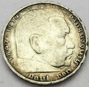 Niemcy 5 Marek 1939, Hindenburg SREBRO