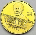 2 zł, złote 1999 Ernest Malinowski Peru
