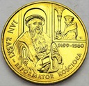 2 zł, złote 1999 Jan Łaski Reformator Kościoła