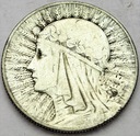 5 złotych 1933 Głowa kobiety, Polonia SREBRO